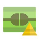 pyramid, Connect YellowGreen icon