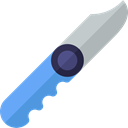 Cutting, Cut, Knife, weapons, Tools And Utensils Black icon