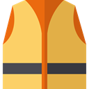 Lifejacket, Lifesaver, vest SandyBrown icon