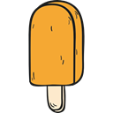 Ice cream, Dessert, sweet, food, Summertime, summer Goldenrod icon