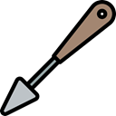 Tools And Utensils, utensil, Art, Paint Scraper, tool Black icon