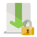 Lock, download Gainsboro icon