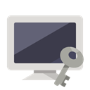 monitor, Key Gainsboro icon