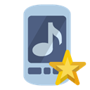 ringtone, star LightSteelBlue icon