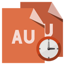 File, Clock, Format Peru icon
