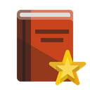 star, Book SaddleBrown icon