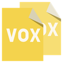 Format, vox, File SandyBrown icon