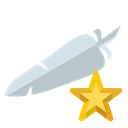 star, Apache, Server Black icon