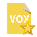 File, star, Format, vox Icon