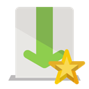 download, star Gainsboro icon