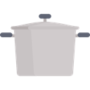 Cooking, kitchenware, pot, Restaurant, boiling, Furniture And Household LightGray icon