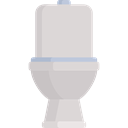 bathroom, restroom, toilet, Wc Gainsboro icon