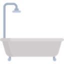 Clean, washing, Hygienic, Bathtub, bathroom, hygiene, Bath Black icon