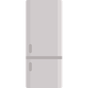 Cold, Furniture And Household, Fridge, Refrigerator, electronic, technology, kitchen LightGray icon