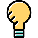 technology, Idea, Light bulb, electricity, illumination, invention Black icon