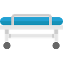 Bed, Hospital Bed, hospital, Health Clinic, medical Black icon