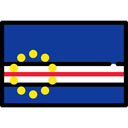 flag, Nation, Cape Verde, flags, Country MidnightBlue icon