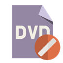 File, cancel, Dvd, Format LightSlateGray icon
