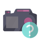 Camera, help DimGray icon