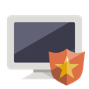 shield, monitor Gainsboro icon