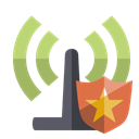 shield, antenna Black icon
