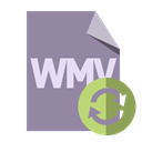 Format, File, refresh, Wmv LightSlateGray icon