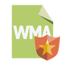 Wma, File, shield, Format DarkKhaki icon