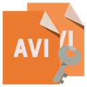 Format, Avi, Key, File Chocolate icon