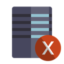cross, Server DarkSlateGray icon