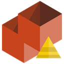 pyramid, Box Chocolate icon