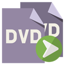 right, Dvd, File, Format LightSlateGray icon