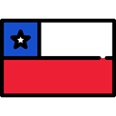 Nation, flags, Chile, flag, Country Crimson icon