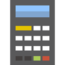 Tools And Utensils, maths, technology, Calculating, Technological, calculator DimGray icon