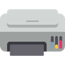 paper, printing, Print, technology, printer, Ink LightGray icon