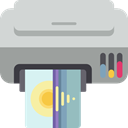 technology, printer, Ink, Print, printing, paper LightGray icon