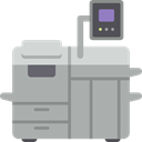 technology, Ink, Print, printer, printing, paper DarkGray icon