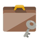 Key, Briefcase RosyBrown icon