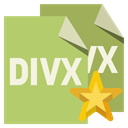 File, star, Divx, Format DarkKhaki icon