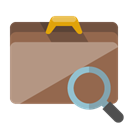 Briefcase, zoom RosyBrown icon