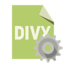 Divx, Format, File, Gear DarkKhaki icon