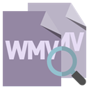 zoom, Format, File, Wmv LightSlateGray icon