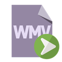Wmv, File, right, Format LightSlateGray icon