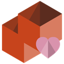 Box, Heart Chocolate icon