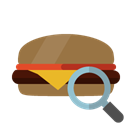 zoom, hamburguer Black icon
