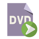 Dvd, Format, File, right LightSlateGray icon