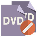 Format, File, cancel, Dvd LightSlateGray icon