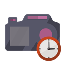 Camera, Clock DimGray icon