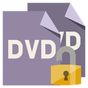 File, Dvd, open, Lock, Format LightSlateGray icon