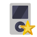ipod, star Silver icon