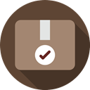 Business, fragile, cardboard, Commerce And Shopping, package, Delivery, Box, packaging Icon